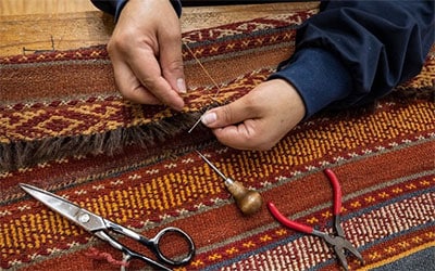 ترمیم و رفو فرش